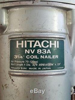 Hitachi Nv83a Coil Nail Gun