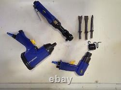 1/2 Impact Wrench Air Hammer 3/8 Air Ratchet Goodyear Air Tool Lot