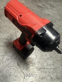 1/2 Snap On Impact Wrenct Gun Ct9080dd Ct9080db Red 18v 5.6