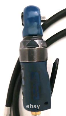 1/4 Inch Blue Point Palm Size Air Ratchet With Flexible Hose AT204A