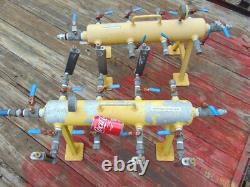 (1) Pneumatic Air Spider Tank Multi-Port for Air Compressor Multi Tools Running