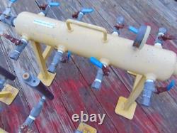 (1) Pneumatic Air Spider Tank Multi-Port for Air Compressor Multi Tools Running