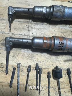 2 Rockwell 2800 Rpm Right Angle Pneumatic Drills For Aircraft 2 Rockwell 2800 Rpm Right Angle Pneumatic Drills For Aircraft