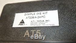 (24 Pieces) Ati AT206A lite use lite scuffs and lite oxidation dimple Die Kit