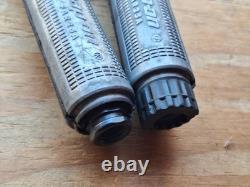 2X Snap On FAR25A 1/4 Drive Compact Pneumatic Air Ratchet, NOS Anvil Bundle
