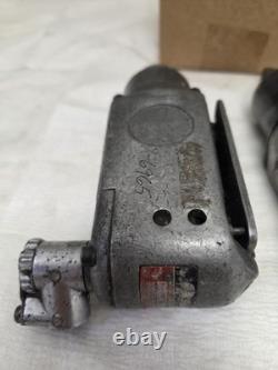 2pc Vintage Pneumatic Air Impact Wrench Angle Industrial Tools LOT. 691