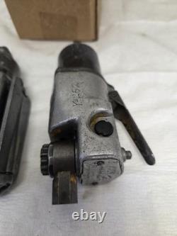 2pc Vintage Pneumatic Air Impact Wrench Angle Industrial Tools LOT. 691