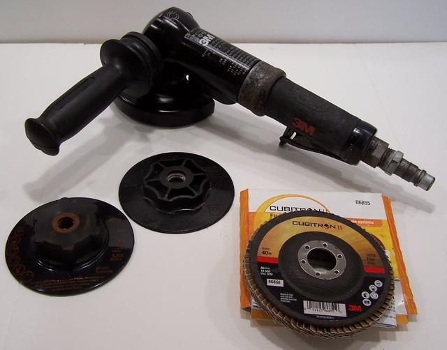 3m Angle Grinder (model 28824) Black Air Powered Pre-owned