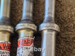 4 Snap On Air Hammer Tapered Chisel Punch Bit PHG59A Pneumatic Gun Tool Rivet