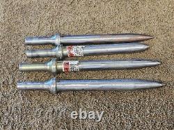 4 Snap On Air Hammer Tapered Chisel Punch Bit PHG59A Pneumatic Gun Tool Rivet