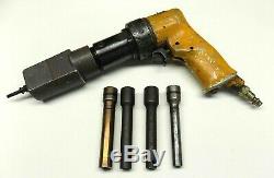 5 Pc Pneumatic Hi Shear Hi Lok Installation Aircraft Tool Set