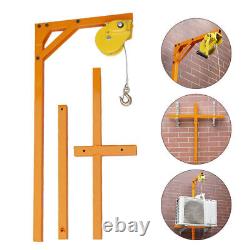 AC Air Conditioner Outside Installation lifting Tool 10M Bracket Crane Stainless