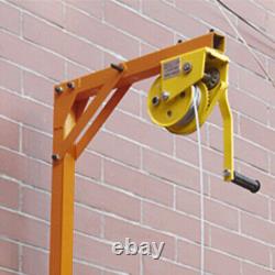 AC Air Conditioner Outside Installation lifting Tool 10M Bracket Crane Stainless