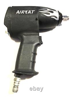 AIRCAT 1/2 Drive Heavy Duty Pneumatic Impact Wrench with RARE Flame Body 1408F