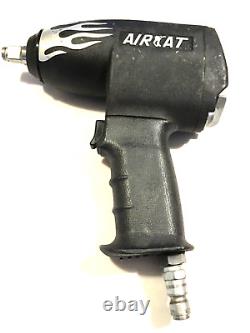 AIRCAT 1/2 Drive Heavy Duty Pneumatic Impact Wrench with RARE Flame Body 1408F