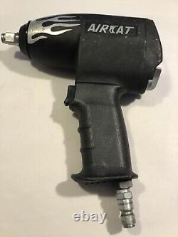 AIRCAT 1408F 1/2 Drive Heavy Duty Pneumatic Impact Wrench With RARE Flame Body