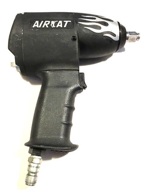 Aircat 1408f 1/2 Drive Heavy Duty Rare Flame Body Pneumatic Impact Wrench Mint