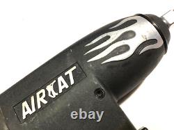 AIRCAT 1408F 1/2 Drive Heavy Duty RARE Flame Body Pneumatic Impact Wrench MINT