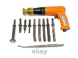 APT Pneumatic Rivet Gun 4x Recoilless. 401 Shank With 11pc Rivet set Lot