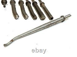 APT Pneumatic Rivet Gun 4x Recoilless. 401 Shank With 11pc Rivet set Lot