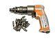 Apt Pneumatic Rivet Shaver 20,000 Rpm's Model D2 With 30+pc Rivet Shaver Bit Lot