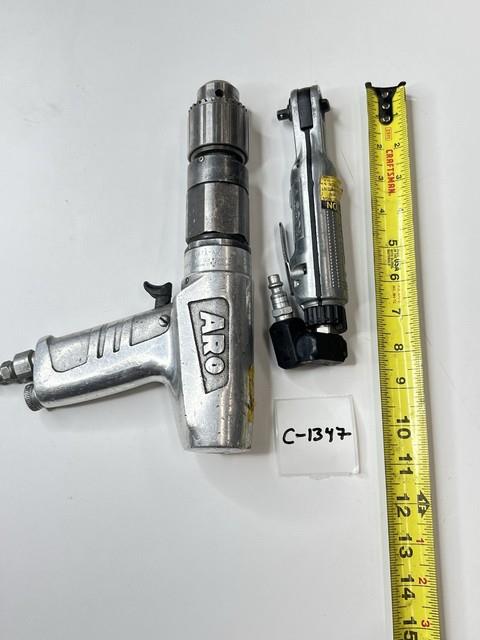 Aro 7700 Series Industrial Pneumatic Air Drill Tool Mpn 7671-a
