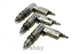 ARO Pneumatic Drill 3pc Lot Aircraft Tools