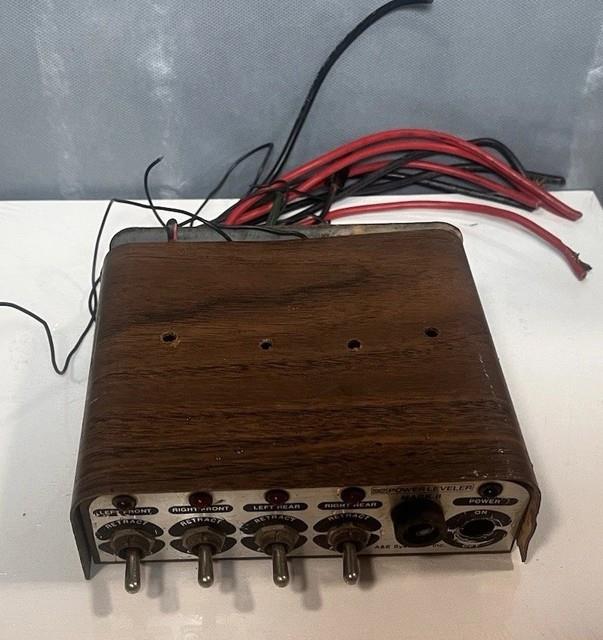 As Is Power Leveler Mark Ii Control Panel Heavy-duty Industrial Unit