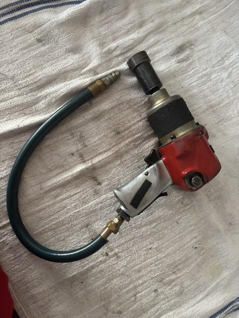 Air Impact Gun Used In Arca Series For Fast Pit Stops Pig Tail With Socket