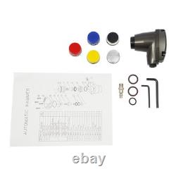 Air Impact Hammer Kit 1000Time/Minute Handheld Pneumatic Palm Hammer Tool New