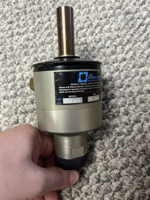 Air Turbine Tools 25,000rpm Spindle