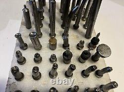 Aircraft Aviation Air Hammer Rivet Head Die Squeezer Stud Anvil Bit Set 57 pc