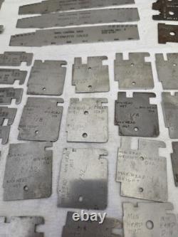 Aircraft Rivet Inspection Gauge Lot WST3240 Mismatch Huck A/B 1555