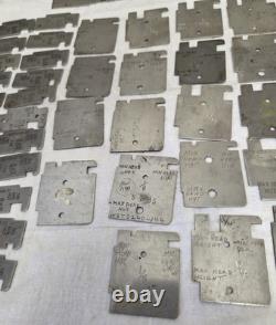 Aircraft Rivet Inspection Gauge Lot WST3240 Mismatch Huck A/B 1555