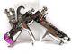 Anest Iwata Lph-400-144lv Gravity-feed Spray Gun (purple Tip)
