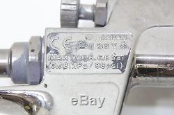 Anest Iwata LPH-400 HVLP Paint Spray Gun with Sharpe Pressure Gauge