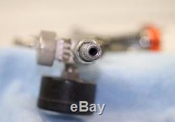 Anest Iwata LPH-400-LVX HVLP Paint Spray Gun with Sharpe Pressure Gauge EXCELLENT