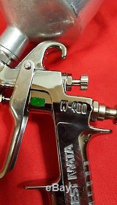 Anest Iwata Spray Gun W-400 LV4 with 400WB 1.3 Tip made in Japan