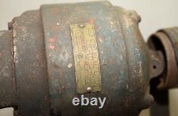 Antique Kellogg air compressor EM401 1920's rat rod garage tool steam punk