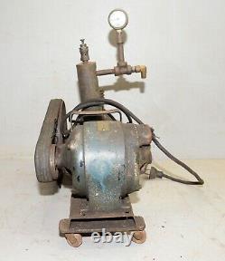 Antique Kellogg air compressor EM401 1920's rat rod garage tool steam punk