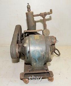 Antique Kellogg air compressor EM401 1920's rat rod garage tool steam punk