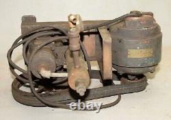 Antique Kellogg air compressor EM401 1920's rat rod garage tool steam punk