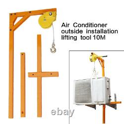 Assembly Air Conditioner Tools Outside Installation Lifting Tool Folding Crane