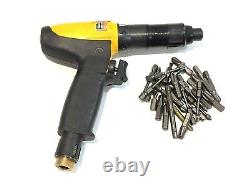 Atlas Copco Lum22 Hrx6, Balanced Grip Pnuematic Screwdriver With 30pc Apex Bit