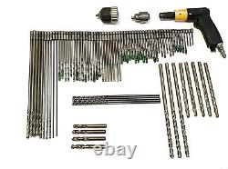 Atlas Copco Mini Palm Drill 3,300 Rpms Model LBB 16 EPX033 80pc Kit