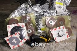 Atlas Copco Pneumatic Angle Grinder 6600 RPM Industrial Air Tool lot
