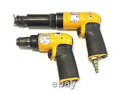 Atlas Copco Pneumatic Recoilless Rivet Gun 2pc Lot 4X & 2X