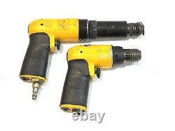 Atlas Copco Pneumatic Recoilless Rivet Gun 2pc Lot 4X & 2X