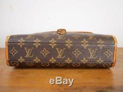 Authentic Louis Vuitton Bel Air 2way Business Handbag Monogram Purse M51122