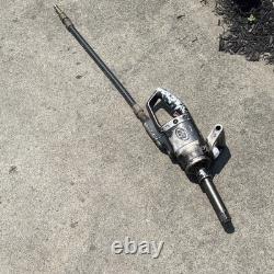 Big INGERSOLL RAND 2190TI-6 PNEUMATIC AIR IMPACT WRENCH 1 LONG DRIVE 6 ANVIL